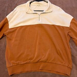Garage Color Block Half-Zip